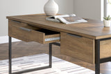 Montia Light Brown 67" Home Office Desk by Ashley at Eve Furniture
