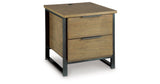 Montia Light Brown End Table by Ashley at Eve Furniture