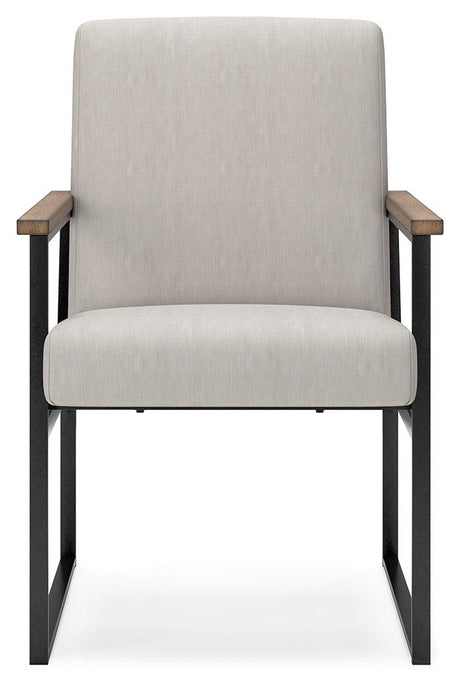 Montia Light Brown Home Office Desk Chair by Ashley at Eve Furniture