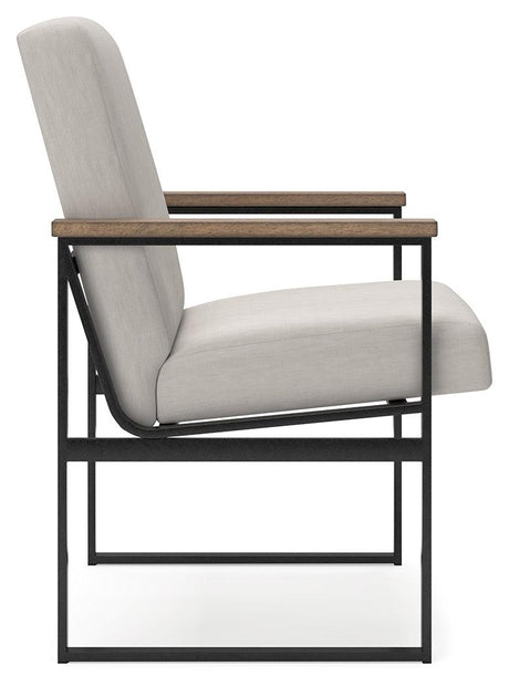 Montia Light Brown Home Office Desk Chair by Ashley at Eve Furniture