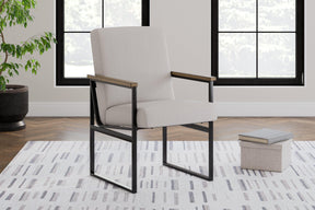 Montia Light Brown Home Office Desk Chair by Ashley at Eve Furniture
