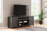 Montillan Grayish Brown 84" TV Stand