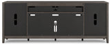 Montillan Grayish Brown 84" TV Stand