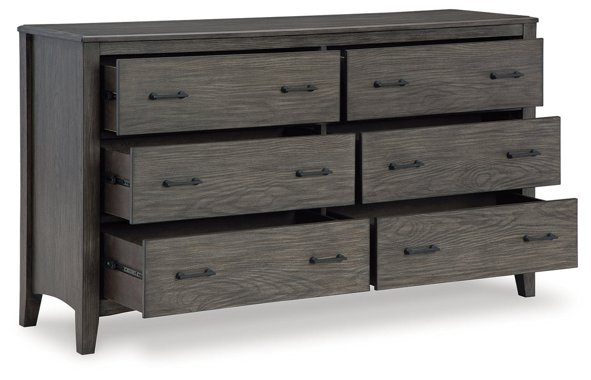 Montillan Grayish Brown Dresser