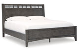 Montillan Grayish Brown Queen Panel Bed by Ashley at Eve Furniture