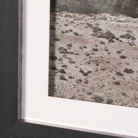 Monument Valley II Sepia by Debra Van Swearingen a Hand Embellished Framed Photo Art Print Matted un by Mercana at Eve Furniture