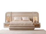 Monza Bed Frame With Headboard by Furnia at Eve Furniture