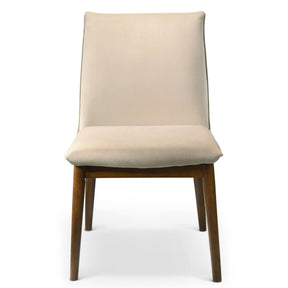 Monza Beige Velvet Dining Chair (Set Of 2) by Ashcroft Furniture at Eve Furniture