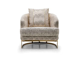 Monza Chair Cream by Furnia at Eve Furniture