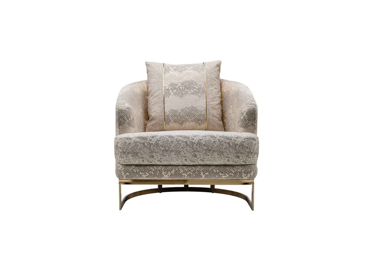 Monza Chair Cream by Furnia at Eve Furniture