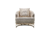 Monza Chair Cream by Furnia at Eve Furniture
