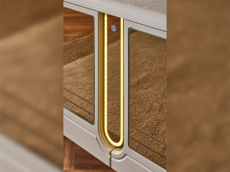 Monza Console With Mirror by Furnia at Eve Furniture