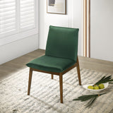 Monza Dark Green Velvet Dining Chair (Set Of 2) by Ashcroft Furniture at Eve Furniture