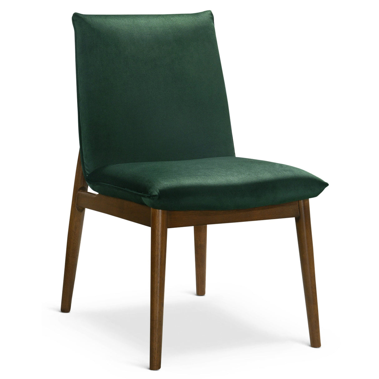 Monza Dark Green Velvet Dining Chair (Set Of 2) by Ashcroft Imports at Eve Furniture