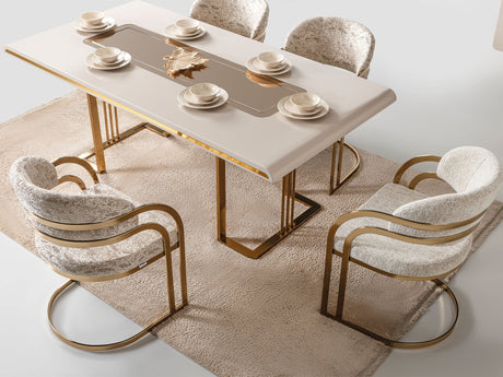 Monza Dining Table by Furnia at Eve Furniture