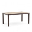 Monza Gun Metal/Gray Dining Table by Furniture of America at Eve Furniture