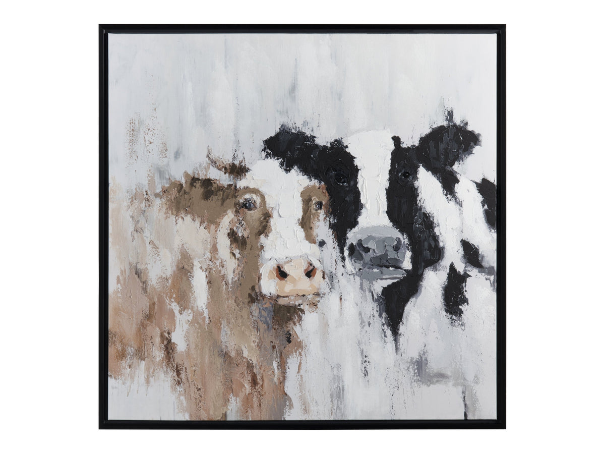 Moo Moo Multi Canvas by Crestview at Eve Furniture