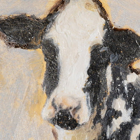 Moo-ving II by Ethan Harper a Hand Embellished Textured Canvas by Mercana at Eve Furniture