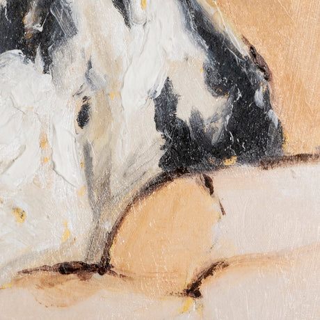 Moo-ving II by Ethan Harper a Hand Embellished Textured Canvas by Mercana at Eve Furniture