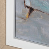 Moo-ving In IV by Ethan Harper a Hand Embellished Textured Framed Art Print Matted under Glass by Mercana at Eve Furniture