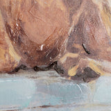 Moo-ving IV by Ethan Harper a Hand Embellished Textured Canvas by Mercana at Eve Furniture