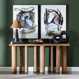 Moody Hues Green/Black Canvas by Crestview at Eve Furniture