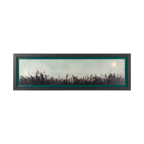 Moon Sets, Sun Rises by Mercana Studio a Hand Embellished Textured Framed Art Print by Mercana at Eve Furniture