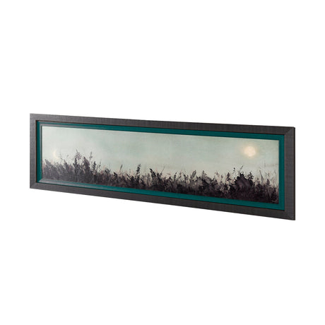Moon Sets, Sun Rises by Mercana Studio a Hand Embellished Textured Framed Art Print by Mercana at Eve Furniture