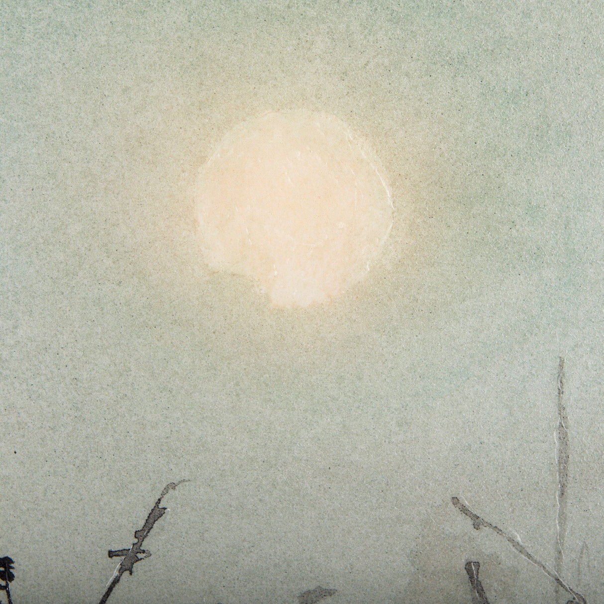 Moon Sets, Sun Rises by Mercana Studio a Hand Embellished Textured Framed Art Print by Mercana at Eve Furniture