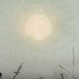 Moon Sets, Sun Rises by Mercana Studio a Hand Embellished Textured Framed Art Print by Mercana at Eve Furniture