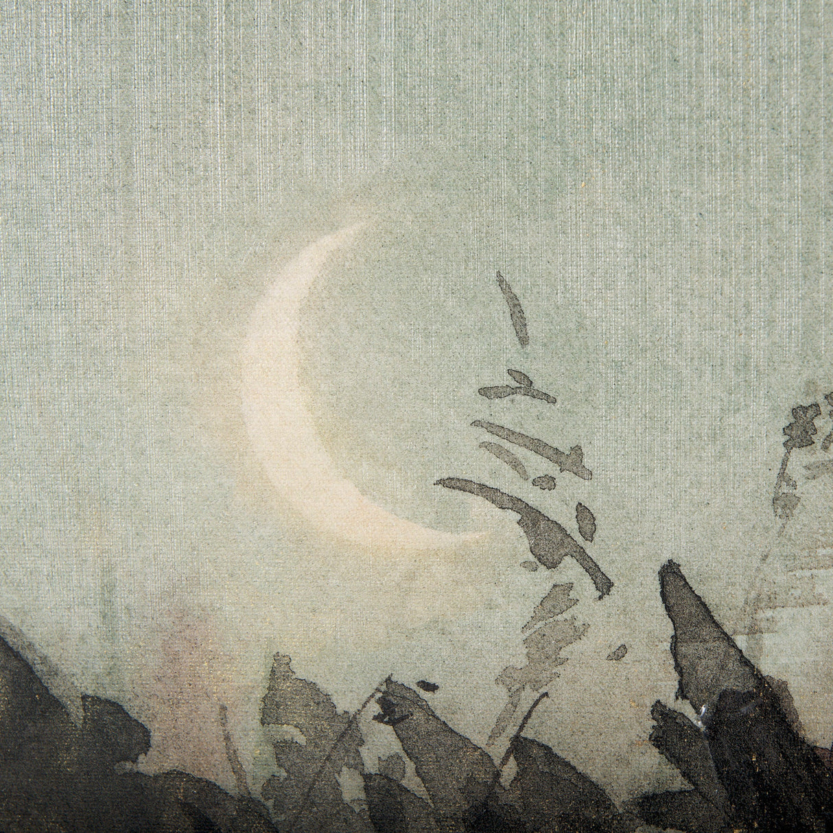 Moon Sets, Sun Rises I by Mercana Studio a Hand Embellished Textured Canvas by Mercana at Eve Furniture