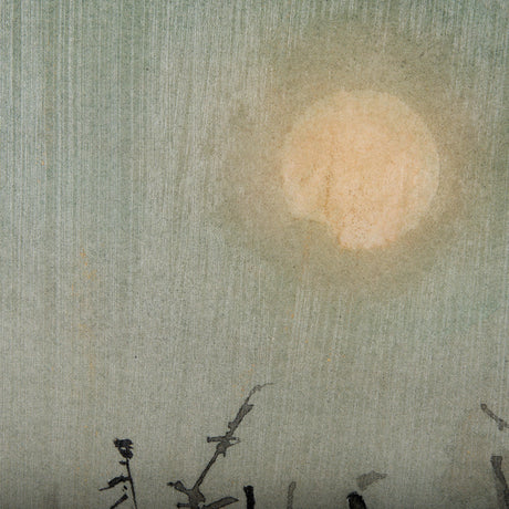 Moon Sets, Sun Rises II by Mercana Studio a Hand Embellished Textured Canvas by Mercana at Eve Furniture