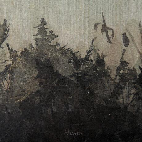 Moon Sets, Sun Rises II by Mercana Studio a Hand Embellished Textured Canvas by Mercana at Eve Furniture