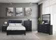 Moonlight Black 5-Piece Bedroom Set by Happy Homes at Eve Furniture