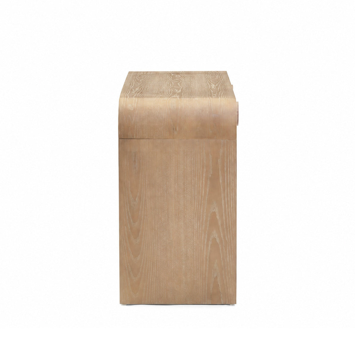 Moonrise 48" Natural Ash 2-Drawer Desk by TOV Furniture at Eve Furniture