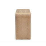 Moonrise 48" Natural Ash 2-Drawer Desk by TOV Furniture at Eve Furniture