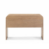 Moonrise 48" Natural Ash 2-Drawer Desk by TOV Furniture at Eve Furniture