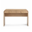 Moonrise 48" Natural Ash 2-Drawer Desk by TOV Furniture at Eve Furniture