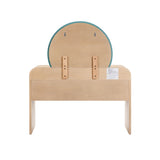 Moonrise Natural Ash 2-Drawer Vanity Desk with Mirror by TOV Furniture at Eve Furniture