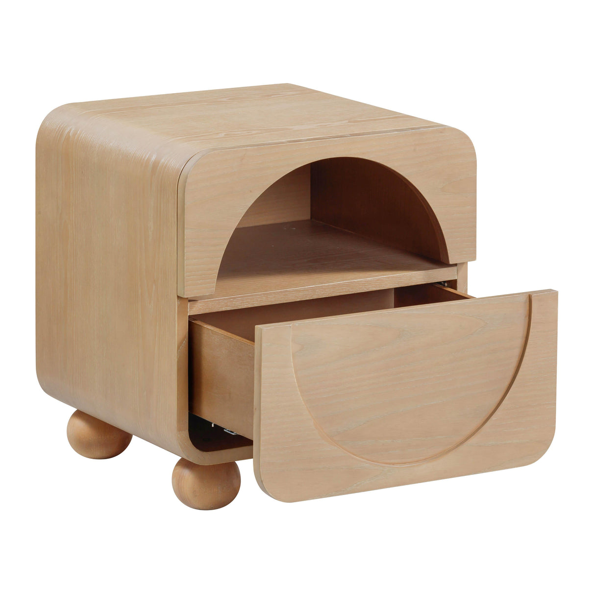 Moonrise Natural Ash Nightstand by TOV Furniture at Eve Furniture