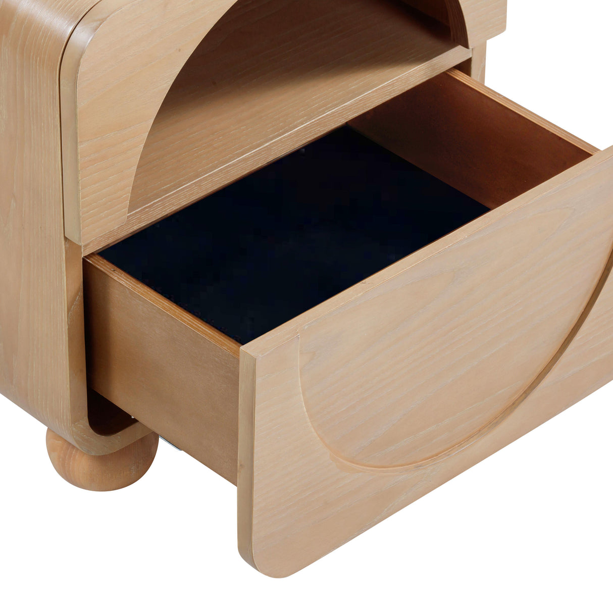 Moonrise Natural Ash Nightstand by TOV Furniture at Eve Furniture