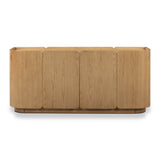 Moora 70" Natural Ash 4-Door Sideboard by TOV Furniture at Eve Furniture