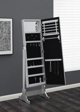 Moore Silver Jewelry Cheval Mirror by Coaster at Eve Furniture