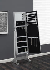 Moore Silver Jewelry Cheval Mirror by Coaster at Eve Furniture