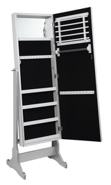 Moore Silver Jewelry Cheval Mirror by Coaster at Eve Furniture