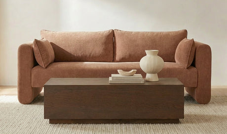Moore Sofa Heritage Pink by Moe's Home at Eve Furniture