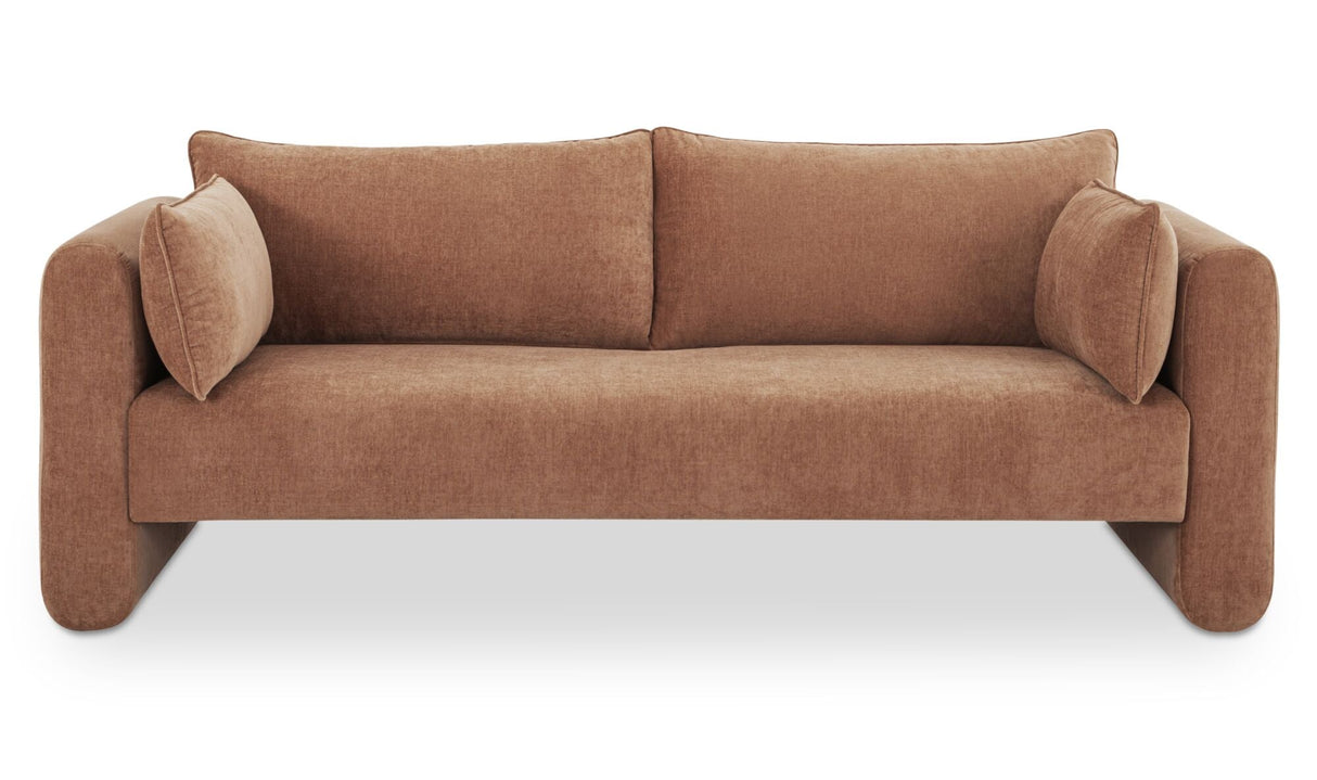 Moore Sofa Heritage Pink by Moe's Home at Eve Furniture