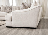 Moorpark Off-White Sectional by Furniture of America at Eve Furniture