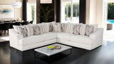 Moorpark Off-White Sectional by Furniture of America at Eve Furniture