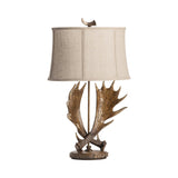 Moose Run Brown Table Lamp by Crestview at Eve Furniture